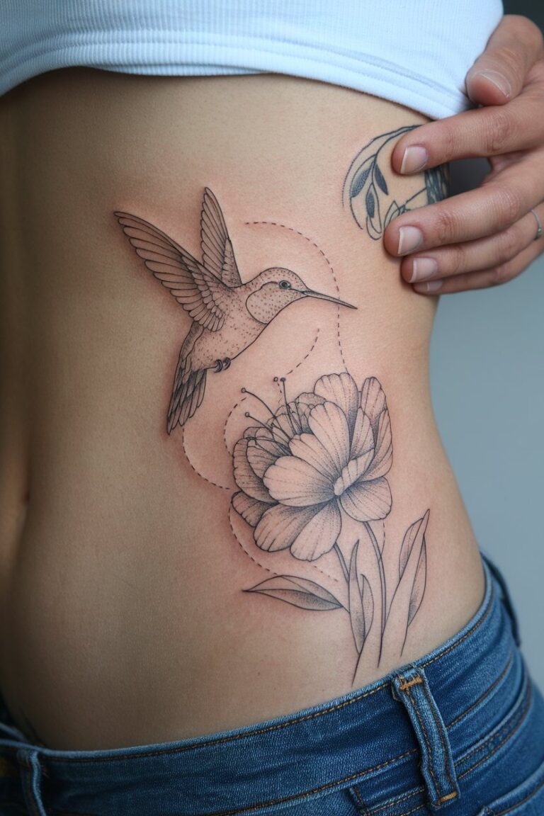 15 Fine Line Hummingbird Tattoo Ideas for Unique Ink – inkspiredtattoos.com