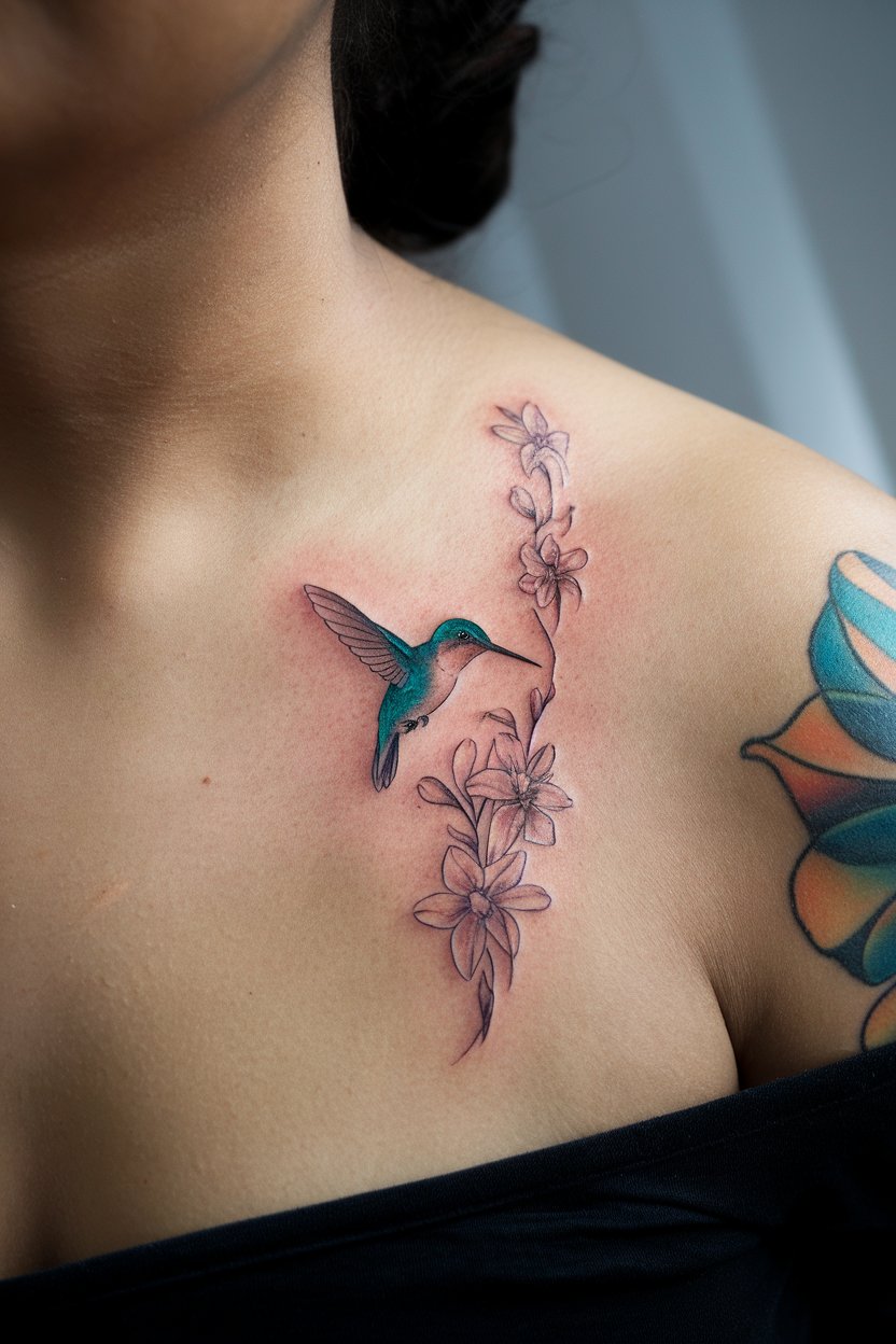 18 Tiny Hummingbird Tattoo Ideas That Are Purely Magical ...