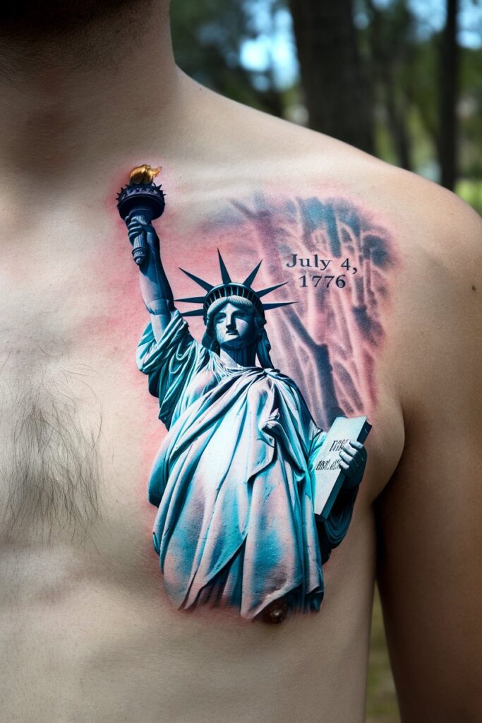 Lady Liberty, Symbol of Freedom