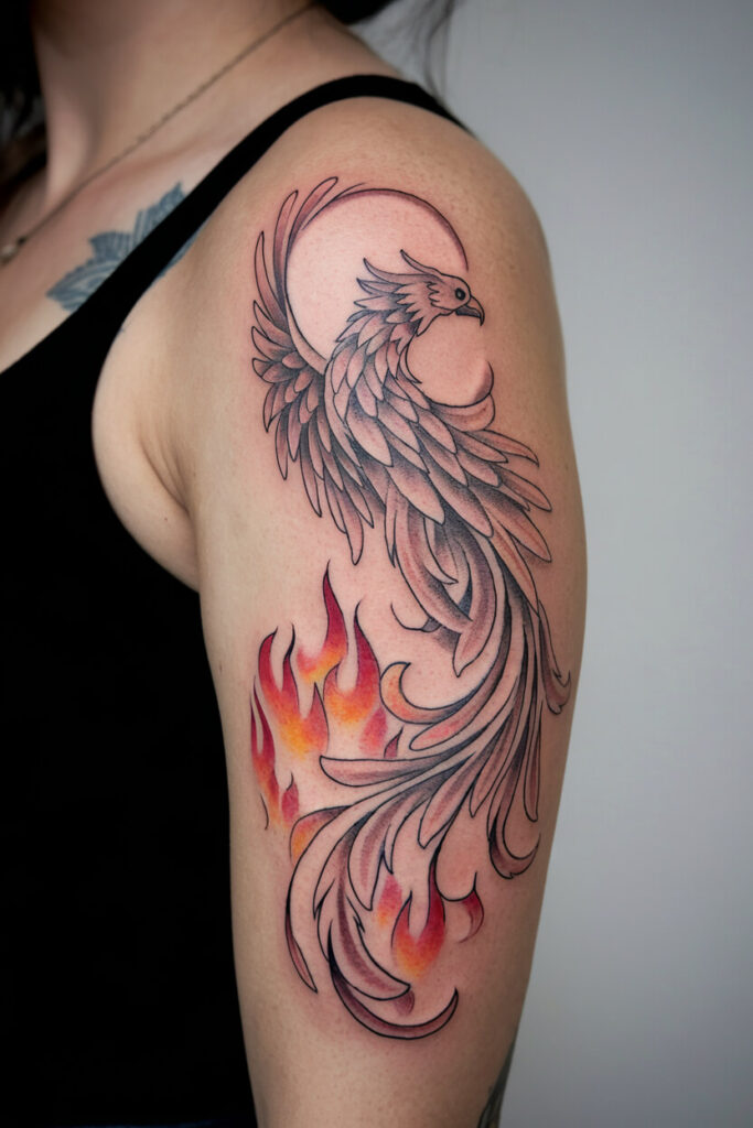 Phoenix Rising Tattoo