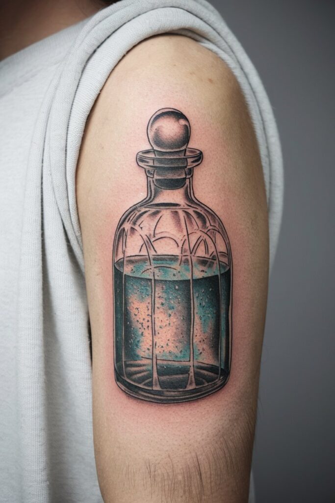 A Potion Bottle Filled with Enchantment