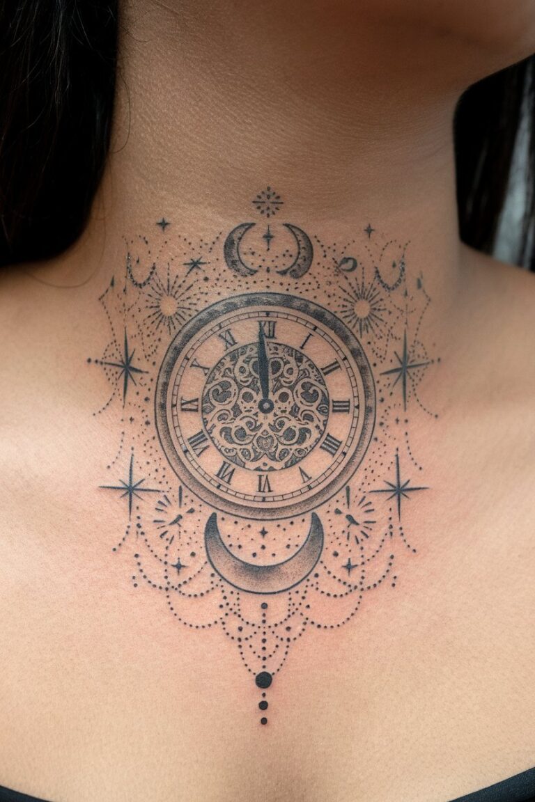 20 Clock Tattoo Ideas for Women to Show Your Style – inkspiredtattoos.com