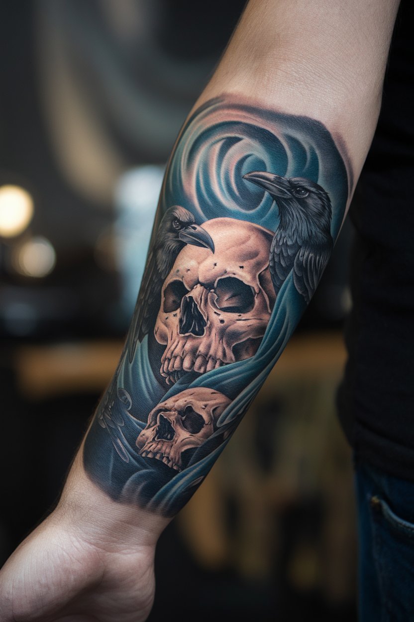 10 Gothic Forearm Tattoo Ideas For Your Inspirations ...