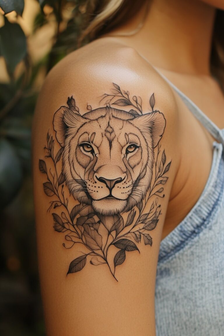 20 Amazing Lion / Lioness Tattoo Ideas For Women! – inkspiredtattoos.com