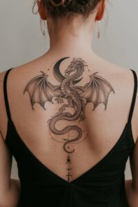 20 Dragon Tattoos for Women That Inspire Power and Beauty ...