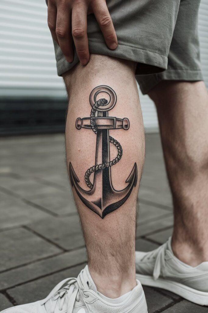 Anchor Tattoo for Stability and Strength