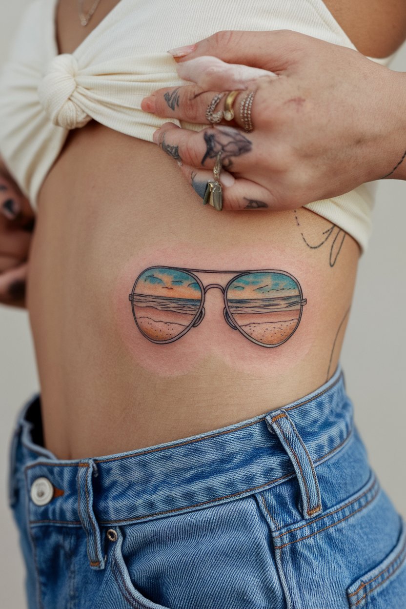 20 Beach Tattoos for Women That Capture Summer Vibes – inkspiredtattoos.com