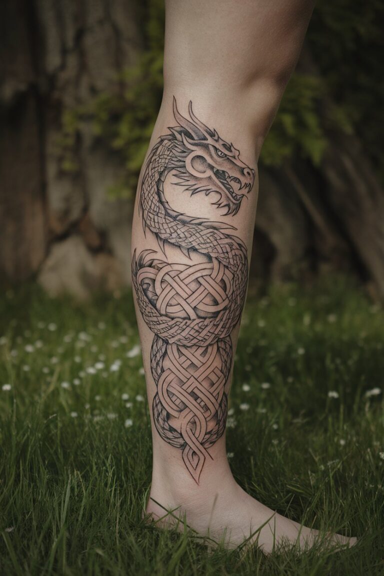 20 Dragon Tattoos For Women That Inspire Power And Beauty 