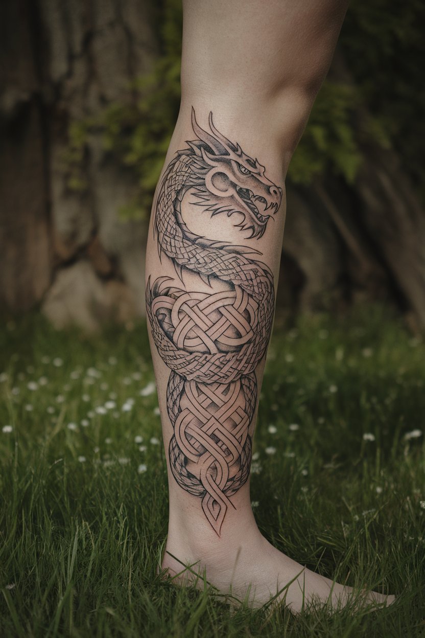 20 Dragon Tattoos for Women That Inspire Power and Beauty ...