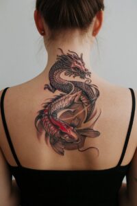 20 Dragon Tattoos for Women That Inspire Power and Beauty ...