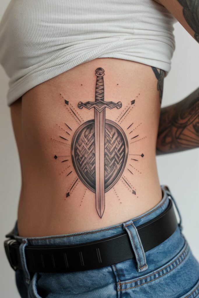 Sword and Shield Radiance Tattoo