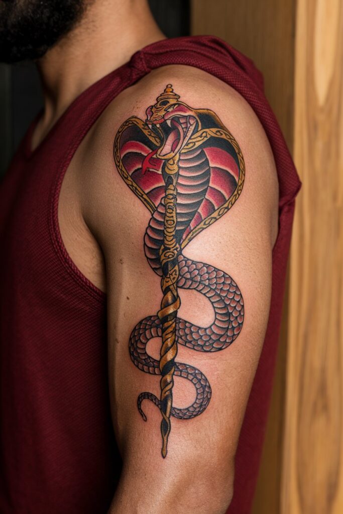 Cobra Tattoo A Symbol of Power and Protection