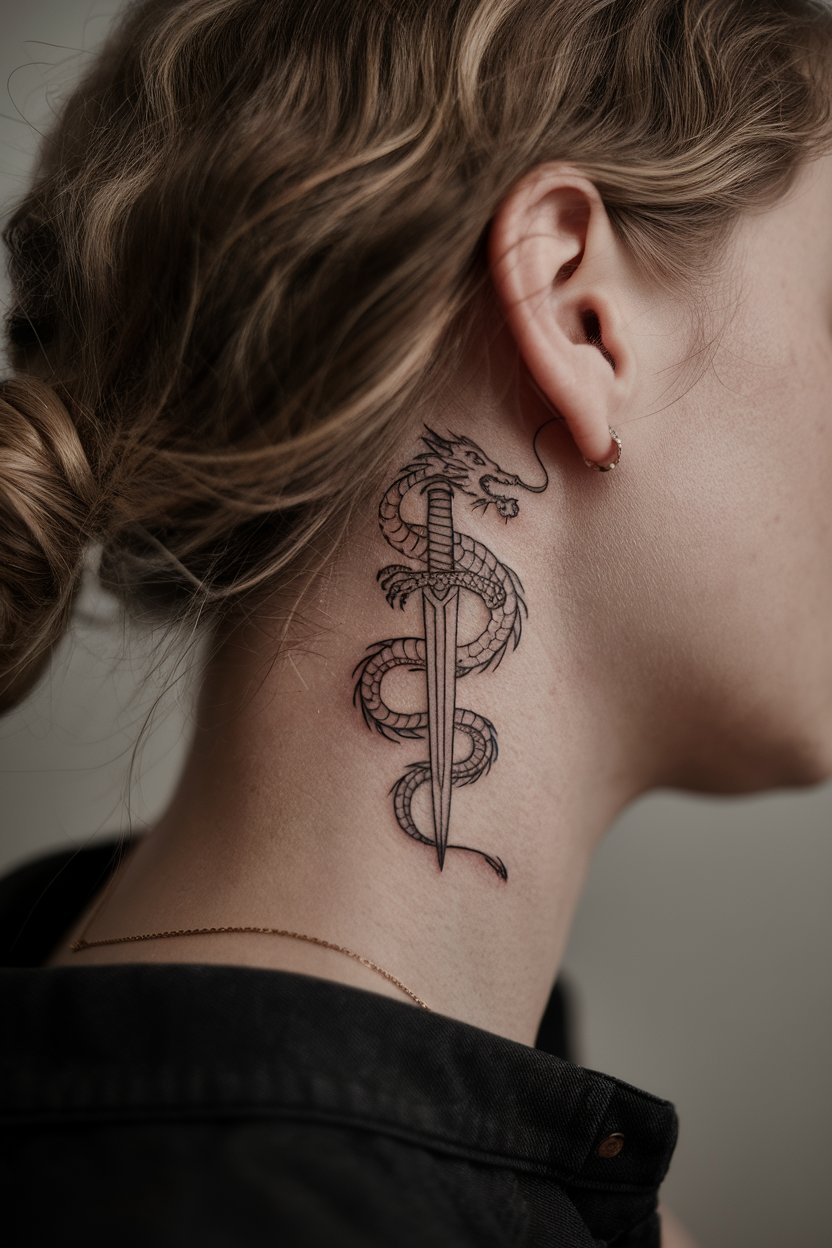 20 Dragon Tattoos for Women That Inspire Power and Beauty ...