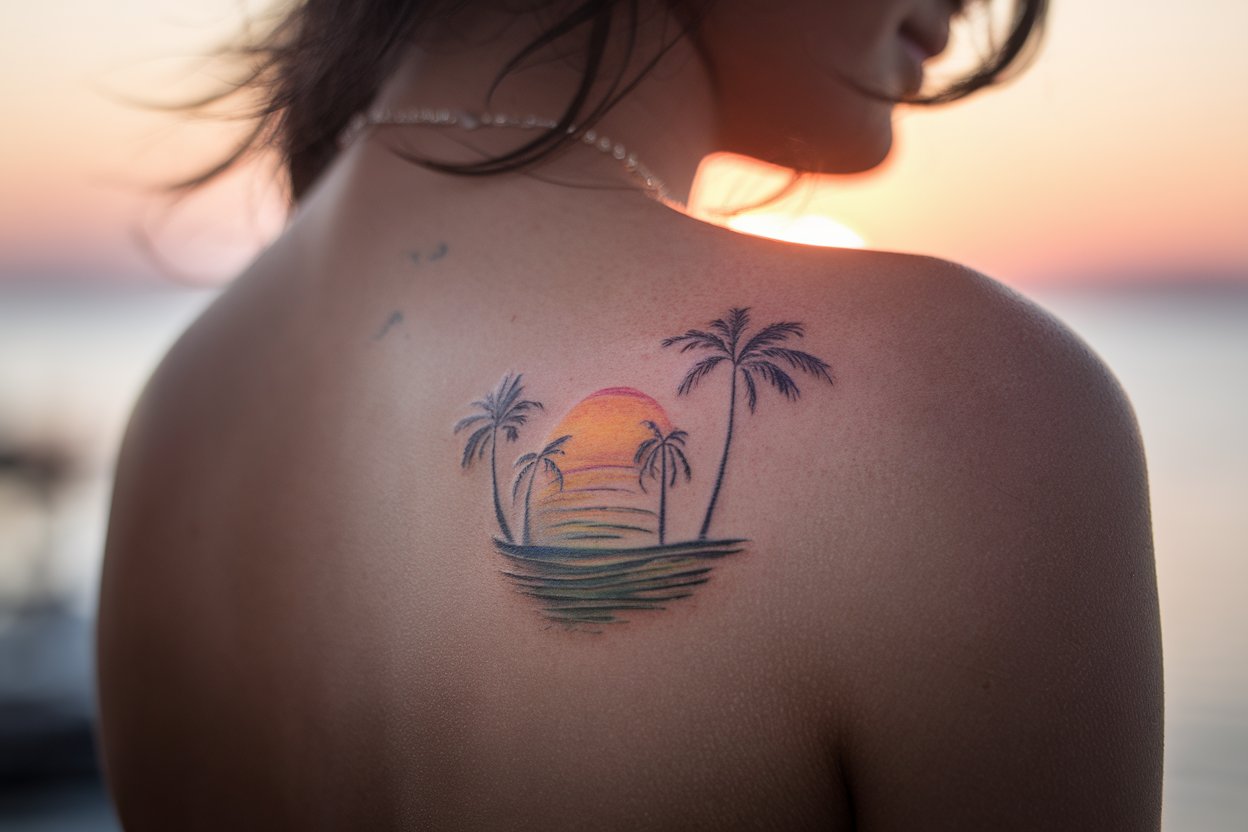 20 Beach Tattoos for Women That Capture Summer Vibes – inkspiredtattoos.com