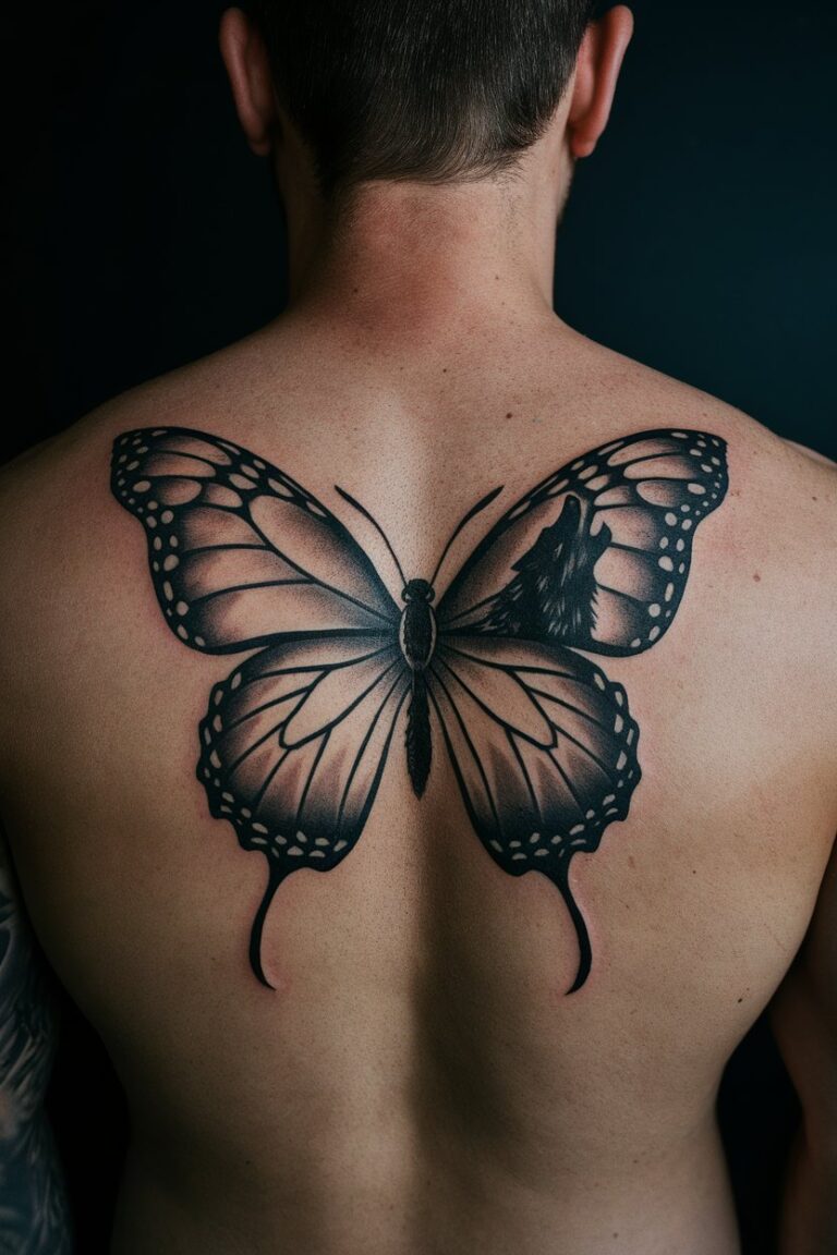 19 Butterfly Tattoo Ideas for Men That Stand Out Boldly ...