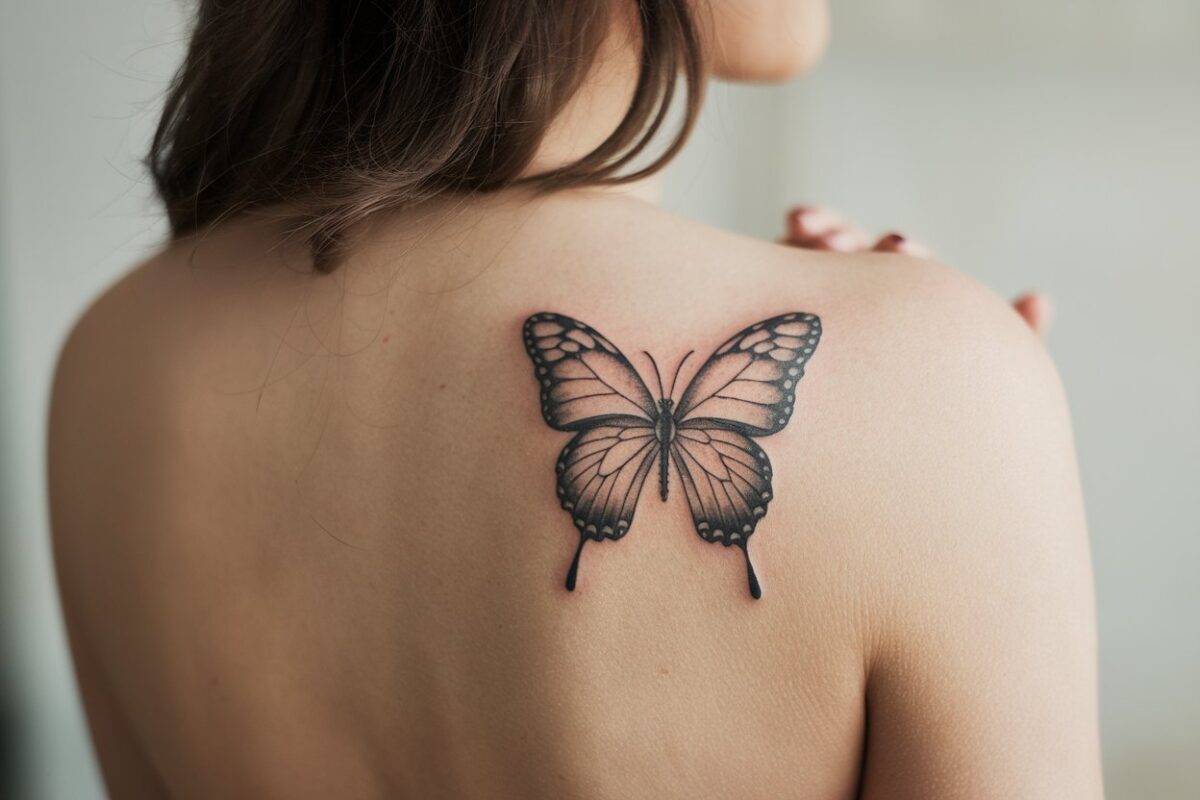 16 black butterfly tattoo ideas perfect for every style