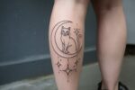 18 Cat Outline Tattoo Ideas You'll Want to Try Now